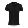 Polo Homme En Coton Biologique 170g PLANET MEN Noir