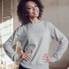 Sweatshirt En Coton Bio Et Polyester 360g ARCHIBALD Gris Porté Femme Sweatshirt En Coton Bio Et Polyester 360g ARCHIBALD Gris Porté Femme