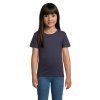 T Shirt Enfant En Coton Bio 175g PIONEER KIDS Bleu Marine De Face T Shirt Enfant En Coton Bio 175g PIONEER KIDS Bleu Marine De Face