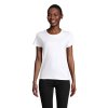 T Shirt Femme En Coton Bio 175g PIONEER WOMEN Blanc De Face T Shirt Femme En Coton Bio 175g PIONEER WOMEN Blanc De Face