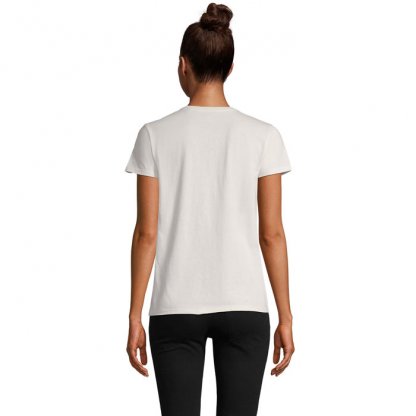 T Shirt Femme En Coton Bio 175g PIONEER WOMEN écru
