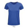 T Shirt Femme En Coton Biologique 150g CRUSADER WOMEN Bleu