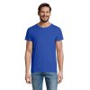 T Shirt Homme En Coton Bio 150g CRUSADER MEN T Shirt Bleu Roi De Face