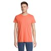 T Shirt Homme En Coton Bio 150g CRUSADER MEN T Shirt Corail De Face