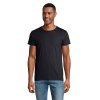 T Shirt Homme En Coton Bio 150g CRUSADER MEN T Shirt Gris Souris De Face