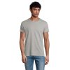 T Shirt Homme En Coton Bio 175g PIONEER MEN Gris Chiné De Face T Shirt Homme En Coton Bio 175g PIONEER MEN Gris Chiné De Face
