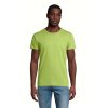T Shirt Homme En Coton Bio 175g PIONEER MEN Vert Pomme De Face T Shirt Homme En Coton Bio 175g PIONEER MEN Vert Pomme De Face