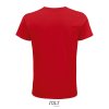 T Shirt Homme En Coton Biologique 150g CRUSADER MEN Rouge Dos