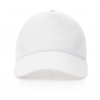 Casquette En Coton Recyclé 5 Pans 190g IMPACT Blanc Face Casquette En Coton Recyclé 5 Pans 190g IMPACT Blanc Face