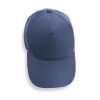 Casquette En Coton Recyclé 5 Pans 190g IMPACT Bleu Marine Dessus Casquette En Coton Recyclé 5 Pans 190g IMPACT Bleu Marine Dessus