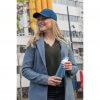 Casquette En Coton Recyclé 6 Pans 280g IMPACT Bleu Marine Femme Casquette En Coton Recyclé 6 Pans 280g IMPACT Bleu Marine Femme