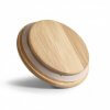 Mug Isotherme En Acier Inoxydable Avec Couvercle En Bambou 280ml ISOCUP Couvercle