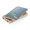 Powerbank Avec Induction En Liège Et Paille De Blé 8000mAh ECOPOWER Induction