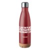 Bouteille Isotherme En Inox Et Liège 600ml ASPEN CORK Logo Bordeaux