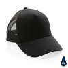 Casquette De Routier En Coton Recyclé 5 Pans 190g IMPACT Noire