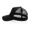 Casquette De Routier En Coton Recyclé 5 Pans 190g IMPACT Noire Profil