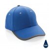 Casquette En Coton Recyclé 6 Pans 280g IMPACT Bleu