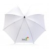 Parapluie Tempête 23 Pouces En PET Recyclé Blanc Logo