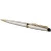 Stylo à Bille En Plastique Et Acier Inoxydable WATERMAN EXPERT BILLE Couché Doré Et Noir