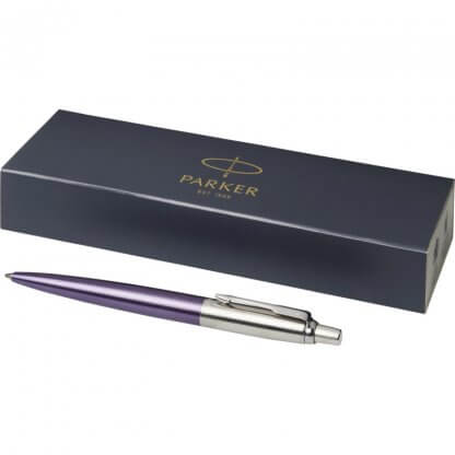 Stylo à Bille En Métal PARKER JOTTER Viloet Foncé Dans Coffret
