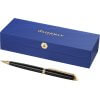 Stylo à Bille En Résine Laquée WATERMAN HEMISPHERE Coffret Noir Bague Dorée Stylo à Bille En Résine Laquée WATERMAN HEMISPHERE Coffret Noir Bague Dorée