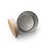 Verre Isotherme En Acier Inoxydable Avec Couvercle En Bambou 370ml NORRE TUMBLER Intérieur