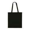 Sac Shopping En Coton Certifié 150g 36x40cm OEKO BAG Noir Dos