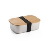 Boîte Repas En Acier Inoxydable Et Bambou 800ml SHINO Boite Boîte Repas En Acier Inoxydable Et Bambou 800ml SHINO Boite