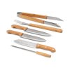Ensemble D'ustensiles En Bambou Et En Acier Inoxydable Pour Barbecue 6 Pièce KABSA Pièces Ensemble D'ustensiles En Bambou Et En Acier Inoxydable Pour Barbecue 6 Pièce KABSA Pièces
