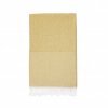 Fouta En Coton Et PET Recyclés 100x170cm SEAFOU Jaune Fouta En Coton Et PET Recyclés 100x170cm SEAFOU Jaune