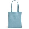 Sac Shopping En Coton Recyclé 140g 37.5x41.5cm RYNEK Bleu Claire