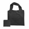 Sac Shopping Pliable En Coton Recyclé 140g 36x44cm INZECO Noir