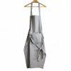 Tablier Et Torchon En Coton Biologique STRIPCOOK Gris