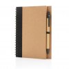 Carnet A5 + Stylo En Kraft SOKRA Noir Carnet A5 + Stylo En Kraft SOKRA Noir
