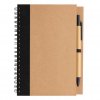 Carnet A5 + Stylo En Kraft SOKRA Noir Sans Logo Carnet A5 + Stylo En Kraft SOKRA Noir Sans Logo