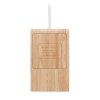 Chargeur Sans Fil Et Support De Téléphone En Bambou ODOS Dos Chargeur Sans Fil Et Support De Téléphone En Bambou ODOS Dos