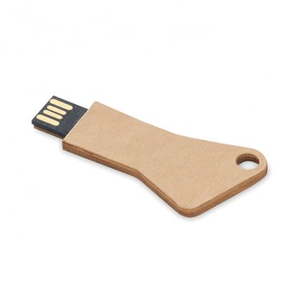 Clé USB En Forme De Clé En Papier FORUSB