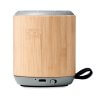 Enceinte Bluetooth En Bambou RUGLI Bouton Et Charge