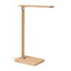 Lampe Bureau Et Chargeur Sans Fil En Bambou 10W NEAT LIGHT