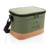Sac Isotherme En PET Recyclé 16,4x16x23,5cm LIMPACT Coté Vert Logo Sac Isotherme En PET Recyclé 16,4x16x23,5cm LIMPACT Coté Vert Logo