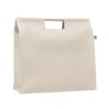 Sac Shopping En Coton Biologique 360g 40x39.5x16cm MERCADO TOP Beige