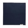 Set De 4 Serviettes De Table En Coton Recyclé 180g SERVITO Serviette Bleu