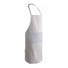 Tablier De Luxe En Coton Recyclé 280g TABLOU Blanc Tablier De Luxe En Coton Recyclé 280g TABLOU Blanc