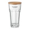 Verre Avec Couvercle En Bambou 300ml SEMPRE Avec Logo Verre Avec Couvercle En Bambou 300ml SEMPRE Avec Logo