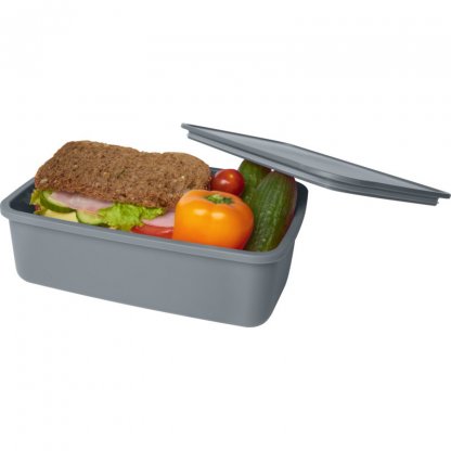 Boîte à Lunch En Plastique Recyclé 800ml Gris Repas