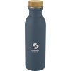 Bouteille De Sport En Acier Inoxydable 650ml Bleu Logo Bouteille De Sport En Acier Inoxydable 650ml Bleu Logo