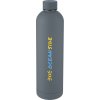 Bouteille Isotherme En Acier Inoxydable 1000ml Gris Logo