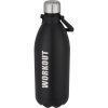Bouteille Isotherme En Acier Inoxydable 1600ml Noir Logo