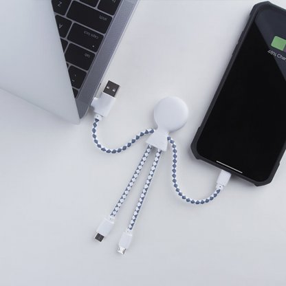 Câble De Charge Multi Connecteurs En ABS Biodégradable MR BIO Charge
