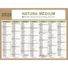 Calendrier Bancaire Recyclé 32x42cm NUTURAMEDIUM